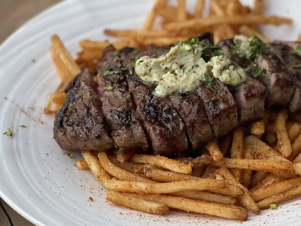 Steak met friet